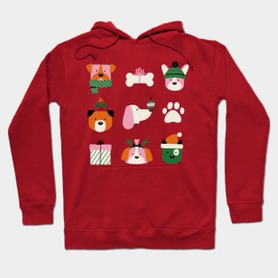 Holiday Dogs Hoodie